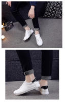 Zapatos De Moda Para Hombre Planos Primavera Verano Casual Comodidad Transpirable Ligero Suela De Goma Estilo Calle Blanco - details 5