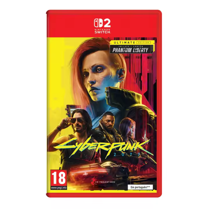 PREVENTA CYBERPUNK 2077: ULTIMATE EDITION SWITCH 2 JUEGO FÍSICO PARA NINTENDO SWITCH 2 VERSIÓN ESPAÑOLA GARANTÍA EUROPEA EU Nintendo - 1