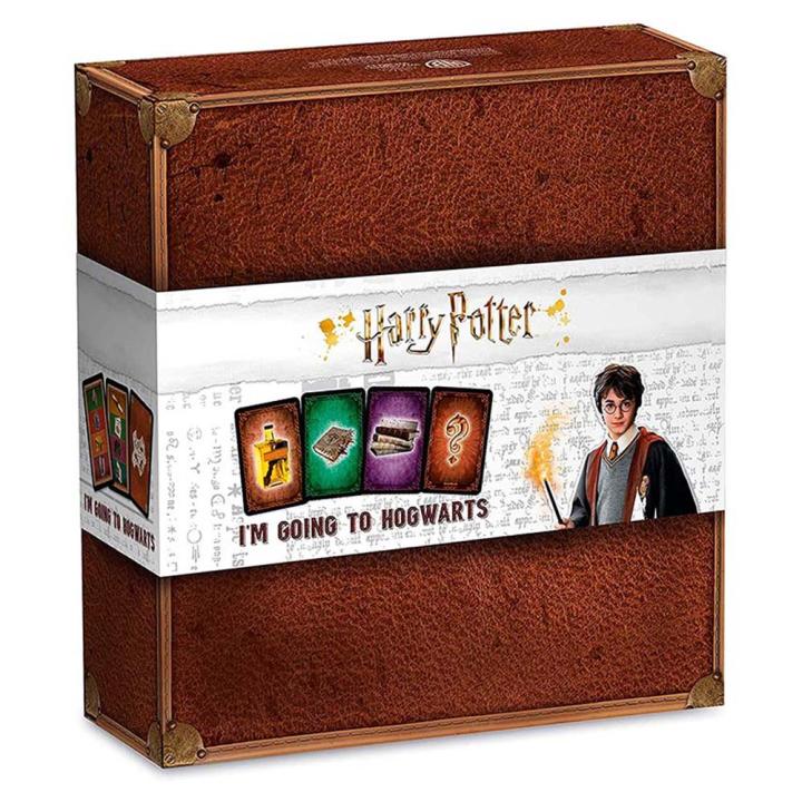 Fournier Cartamundi Shuflle Juego de 100 cartas de Harry Potter I´m going to Hogwarts Juego mesa Jugar Niños Familia Adultos Objetos Varita Pócima A partir de 8 años De 3 a 5 jugadores Partida de 15 minutos Multi idioma Producto oficial Secuencias