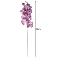 1pc Arco De Mariposa De Seda Con 9 Cabezas Orquídea Falsa 69/100CM Para Decoración De Hogar Y Bodas Flores Artificiales Para Decoración Interior - details 19