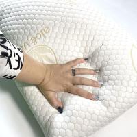 ARISE SHOP-Almohada viscoelástica de fibra hueca para dormir, cojín de cama antialérgico de alta recuperación, para el hogar, con copos de nieve de aloe vera - details 3