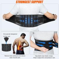 Cinturón De Soporte Lumbar Ajustable Para Hombres Y Mujeres Alivio De La Ciática Transpirable Y Cómodo Para Adultos Mayores De 13 Años - details 6