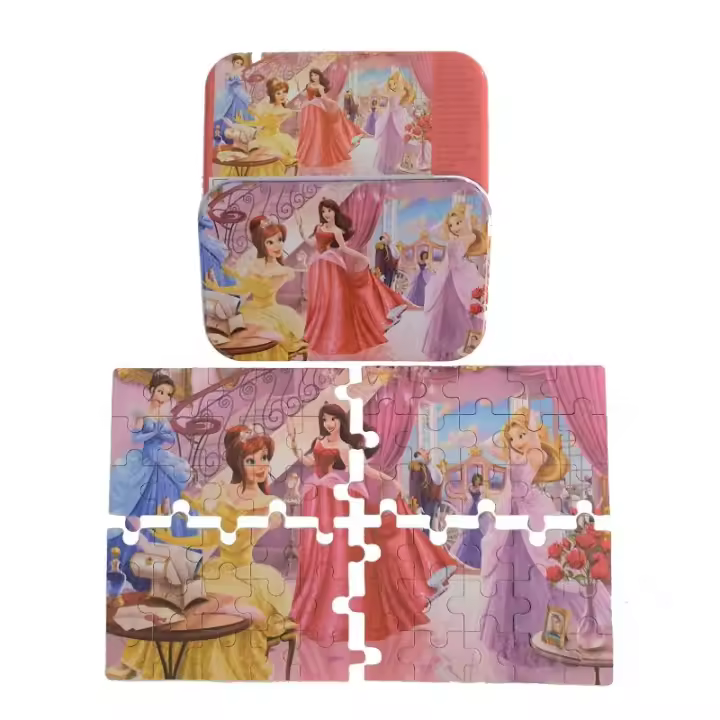 BP Puzzle de Cuentos La Cenicienta 60 Piezas - Aprende Mientras Te Diviertes - 1