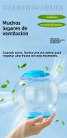 Bola De Rodar Para Hamster Juguete De Cristal Transpirable Y Sin Atrancar Para Divertirse En Casa - details 4
