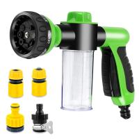 Duchera Para Perros 8 En 1 Limpieza De Mascotas Gato Ducha Pistola De Agua Alta Presión Con Espuma Herramienta De Limpieza Para Animales Jardín Y Coche - details 10