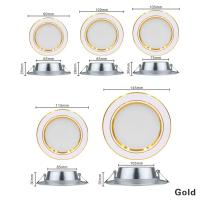 Spot LED De Techo Reclinado En Tres Colores Frío Y Cálido 5W 9W 12W 15W 18W 12V 24V 110V 220V Lámpara De Luz Para Cocina Con Garantía De 3 Años - details 9