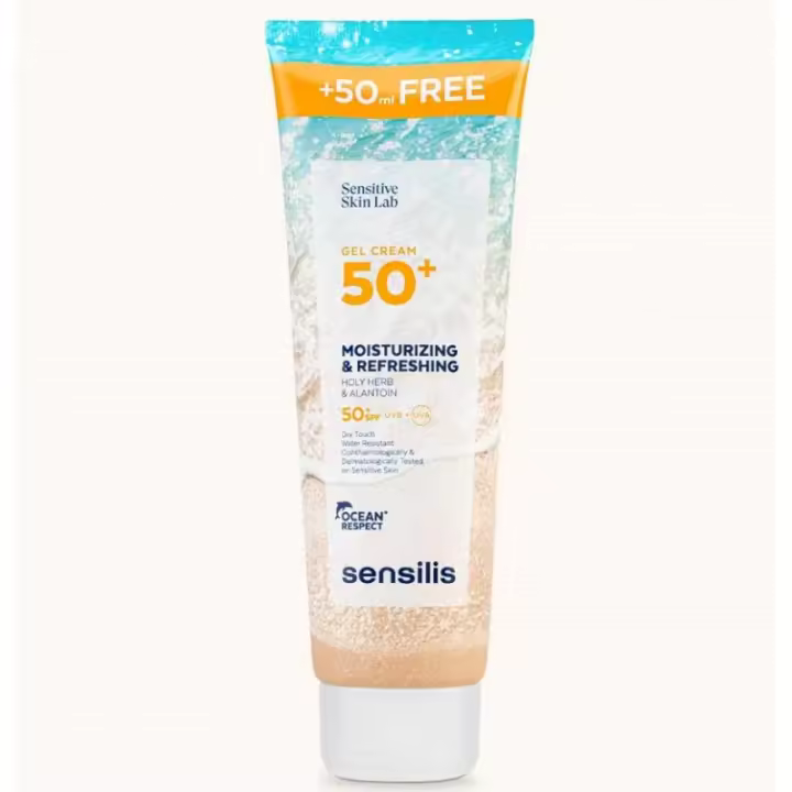 30% EXTRA 2ºUd. SENSILIS Gel Crema SPF50+ Fotoprotector Hidratante y Refrescante 250ml ✅ Entrega 24/72h - 1