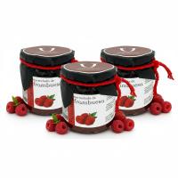 Villaolivo – Pack 3 Mermeladas de Frambuesa 125 g | Gourmet 100% Natural | Sabor Intenso | Ideal para Desayunos y Repostería - details 0