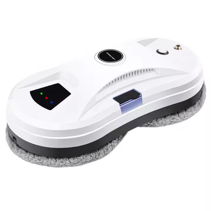 LIECTROUX YW610 Limpiador de ventanas robot, pulverización de agua única, succión de 2800Pa, tanque de agua de 30 ml, detección de bordes, 3 modos de limpieza y protección de fallo de energía de 20 minutos - 1