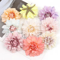 1/3/5Pcs Flores Artificiales De Seda Rosa Gran Tamaño Para Decoración De Hogar Bodas Accesorios De Coronas De Novia - details 9