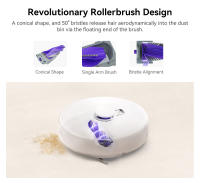 Aspiradora y trapeador robot Narwal Freo X Plus con vaciado de polvo incorporado, potente succión de 7800Pa, cepillo flotante sin enredos, control por Alexa/Google Assistant/APP, ideal para pelo de mascotas y suelos duros de madera - details 7