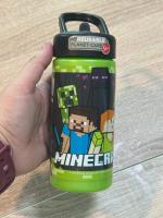 Botella de agua deportiva con pajita y asa Minecraft de 410ml - details 2