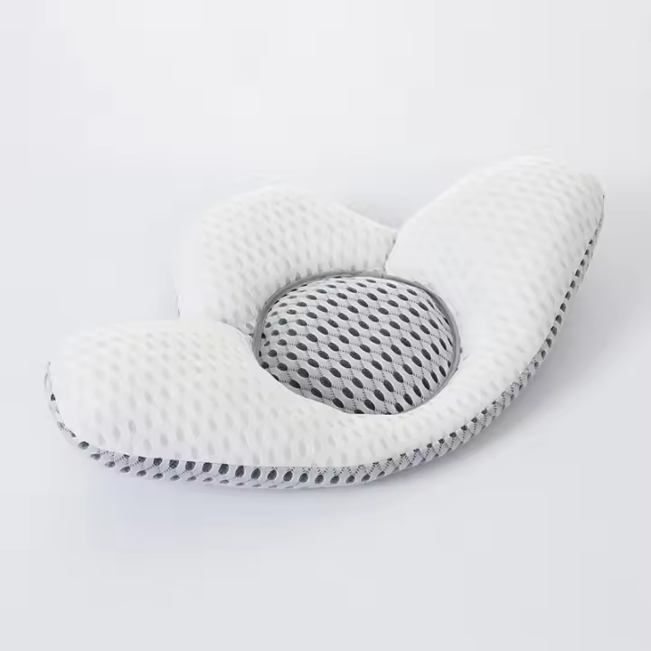 Almohada De Lumbar Con Recuperación Rápida Para Mejorar La Postura Espinal Almohada De Buckwheat 3D Para Dormir Soporte Funcional Para La Cama - 1