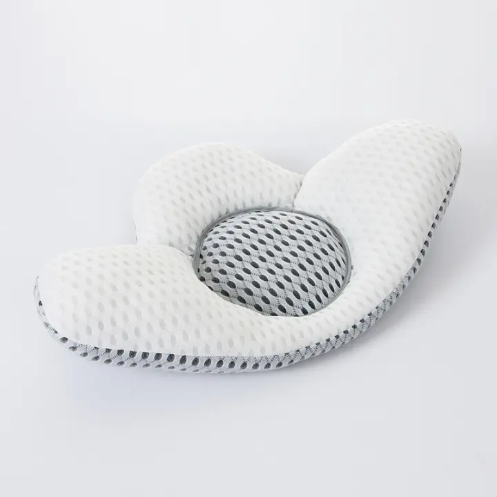 Almohada De Lumbar Con Recuperación Rápida Para Mejorar La Postura Espinal Almohada De Buckwheat 3D Para Dormir Soporte Funcional Para La Cama - 1