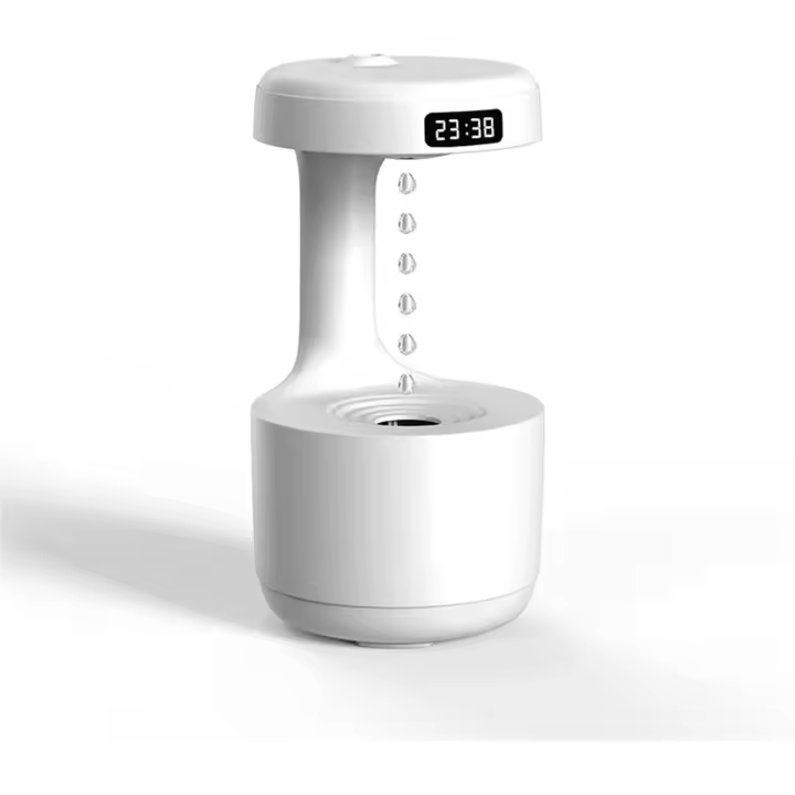 Humidificador de Gotas de Agua antigravedad de 800 ml, 2 Modos, protección de 4 horas, Gota de Agua suspendida, máquina de frasultrónica Niebla, humidificadores de vacaciones para dormitorio - 1