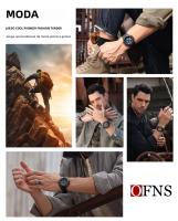 Reloj Deportivo Militar OFNS Para Hombre Estilo G Lujo 50M Impermeable Multifuncional Cuarzo LED Digital Con Alarma Y Calendario - details 5