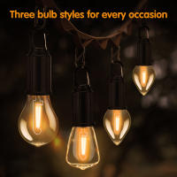 Luz De Camping LED Recargable USB Con 3 Modos De Iluminación Velocidad Ajustable Bombillas Vintage Con Gancho Para Acampar Y Senderismo En Tienda De Campaña - details 6