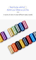 1Par De Cordones Elásticos Multicolor Para Niños Adultos Y Ancianos Sin Atar Correas Rápidas Deportivas Para Zapatillas - details 5
