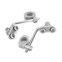 Areyourshop Soporte Universal Para Parabrisas De Motocicleta 7/8" 22mm Montaje En Manillar Estándar ABS Plástico + Metal - details 20