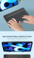 Teclado Inalámbrico Bluetooth Aigo Recargable Para Laptop Tablet Y Phone Compatible Con IOS Android Windows Para iPad Air Mini - details 6