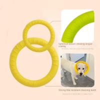 Juguetes Para Perros Indestructibles De Masticar Disco Volador Entrenamiento Para Pequeños Medianos Y Grandes Perros Juegos De Cazar Y Lanzar - details 6
