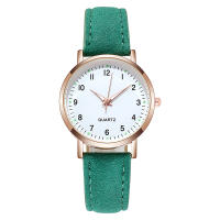 Reloj De Lujo Para Mujer Con Diamantes Y Luz Retro Reloj De Cuarzo Con Bandeja Luminosa Reloj De Pulsera De Cuero Para Damas - details 9