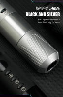 Kit De Máquina De Tatuaje Inalámbrica Profesional Con Motor Sin Núcleo 1450 mAh Bajo Ruido Para Artistas Corporales Maquillaje Permanente - details 14