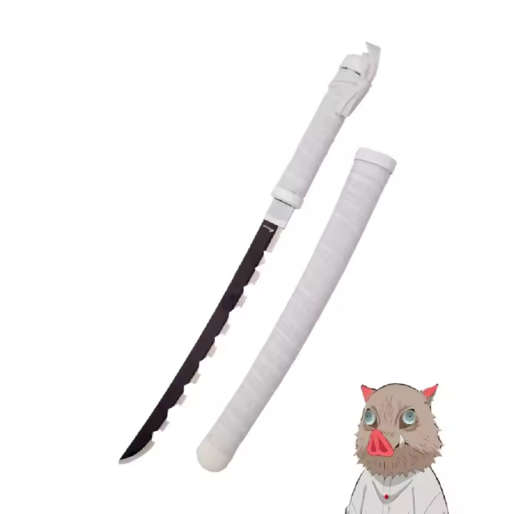Mini Catana de Acero - Demon Slayer - Inosuke Hashibira - 1