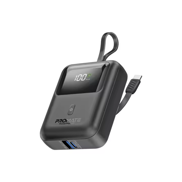 Promate Powerpod-10 Powerbank USB-C 35W QC 18W 10000mAh - 1