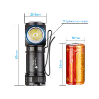 Linterna LED TrustFire MC12 EDC Potente 1000 Lumens Recargable Magnética Lámpara De Cabecera XP-L HI Para Camping Y Pesca - details 7