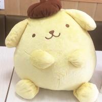 Muñeco De Peluche Sanrio Pompompurin De 40-50cm Tamaño Grande Suave Regalo Lindo Para Niños Decoración De Habitación - details 2