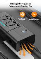 Inversor De Corriente Para Coche Deelife 220V 12 a 220 Voltaje Convertidor De Energía 200W Para Vehículos De 12V Protección Contra Sobrecarga Y Sobretensión - details 6