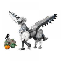 Juguetes De Bloques De Construcción Hippogriff Griffin Buckbeak 723Pcs Set De Juguetes Para Adultos Figura De Beasts Fantastic Bricks Regalo De Cumpleaños Y Navidad - details 2