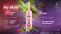My Mind en forma líquida 750 ml Complejo de vitaminas y minerales en forma líquida para funciones cerebrales óptimas - Inositol y Vitamina B12 - Ingredientes naturales vegetales para memoria y concentración que afectan a personas de todas las edades. - details 12