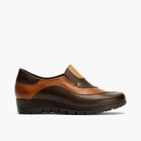 Mocasines y náuticos mujer PASODOBLE 2701-05 ZAPATO PIEZAS MARRON-CUERO-TAUPE 29824 23I - details 4
