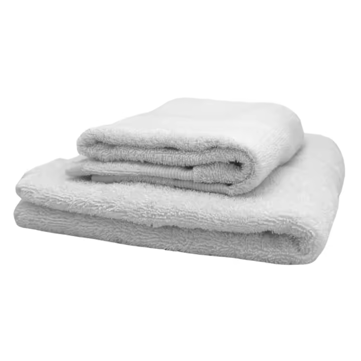 Juego de 2 Toallas 100% Algodón Suaves y Absorbentes - 1