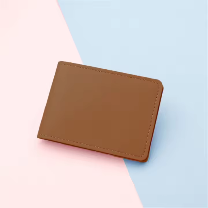 Mini Porta Tarjetas De Identificación PU Cuero Organizador Bolsa Para Tarjetas De Crédito Para Hombres Y Mujeres Estuche De Cuero Para Licencia De Conducir - 1