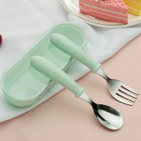 Juego De Comedor Para Bebés Con Cuchillo Tenedor Y Cuchara De Acero Inoxidable Utensilios Infantiles De Dibujos Animados Para Niños - details 5