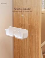Soporte De Pared Para Gafas Y Gafas De Sol Creativo Organizador De Almacenamiento De Baño Accesorios De Armario Decoración M Plástico - details 1