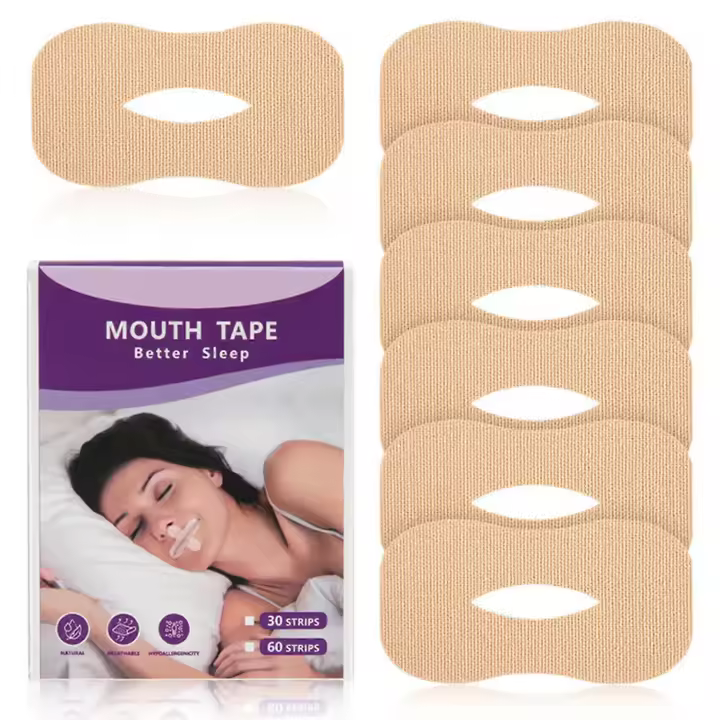 Mouth Tape for Sleeping, Anti Snoring Mouth Strips for Less Mouth Breathing, Snoring Relief - 1