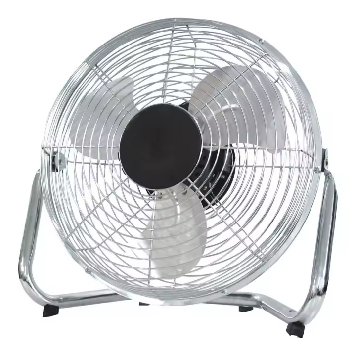50w Ventilador Industrial De Piso, Ø35cm 12 Pulgadas, Metal Resistente Y Alta Velocidad, 3 Velocidades Ventilador De Aterrizaje Para Fábricas, Restaurantes, Oficina, Hogar - 1