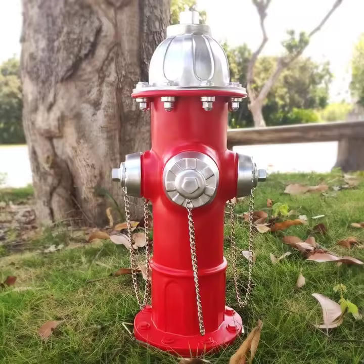 Hidrante para perros, poste para orinar, hidrante artificial para juegos al aire libre, hidrante de 37 cm para cachorros, ideal para decoración de jardín. - 1