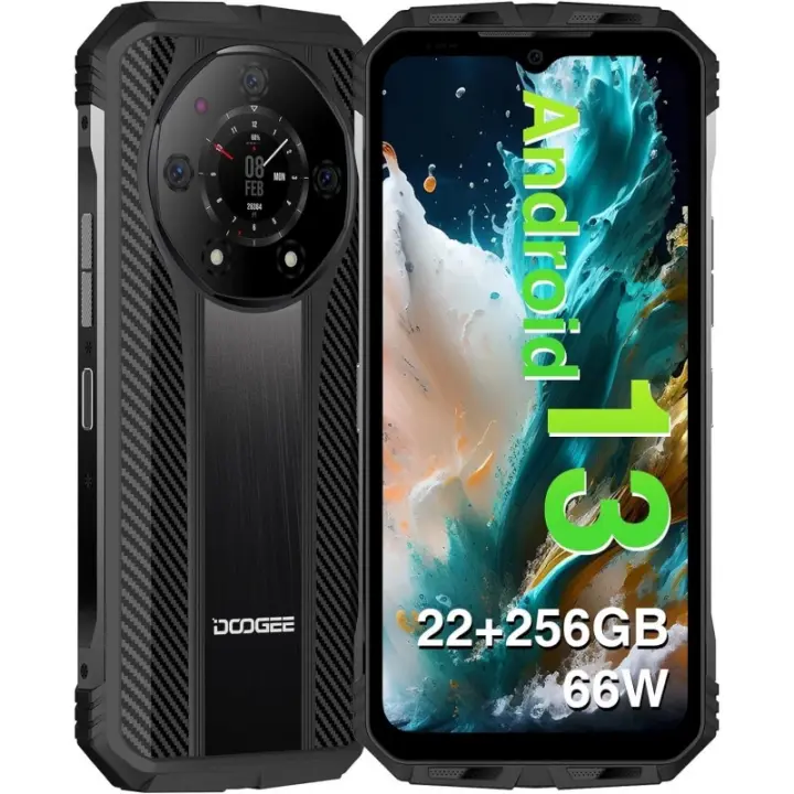 Smartphone Resistente Doogee S110 256GB - Batería 10.800mah - Cámara 50MP - 6.58 IPS FHD+ - 1