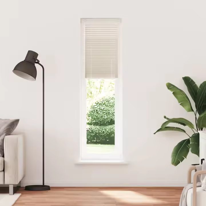 Plisé Para Ventana Persiana 40X200cm Crema - 1