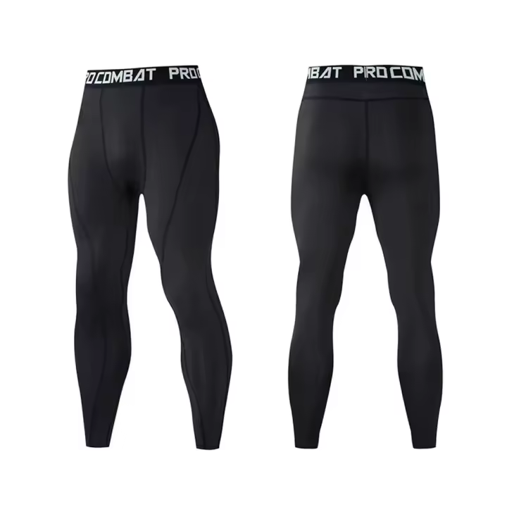 Pantalones De Compresión Para Hombre Tights De Running Deporte Gimnasio Fitness Carreras Entrenamiento Yoga Rápidos Secado Bottoms De Ejercicio - 1