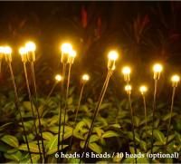 Luz De Luciérnaga Solar Para Jardín 6/8 LED Impermeable Decoración De Paisaje Iluminación Exterior Para Jardinado - details 2