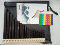 Miwayer Panflute Hecho a Mano Instrumento De Viento ABS 18 Tiras De Flauta Alta Calidad Estudiante Portátil Instrumentos Musicales Folclóricos - details 15