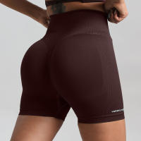 Pantalones De Yoga Para Mujer DPSTGYM Sin Costuras Para Correr Ciclismo Y Gimnasia Shorts De Tres Puntos Ajustados - details 4