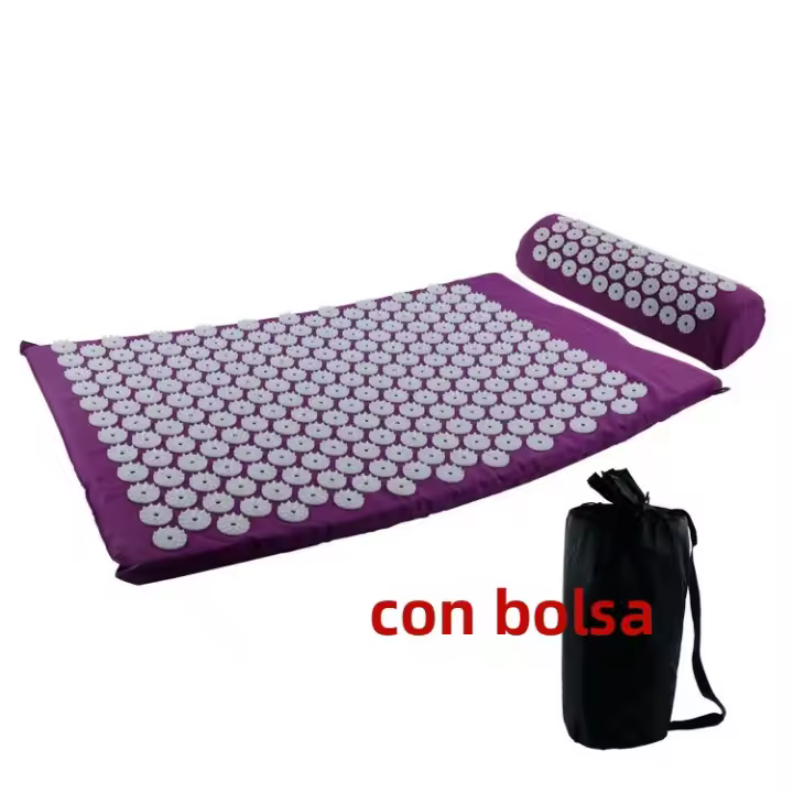 Cojín Masajeador Antideslizante Con Acupresión Para Yoga Matriz De Espikes Fitness Pilates Alivio Del Estrés Y Dolor De Espalda Aplicador Kuznetsov - 1