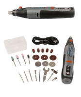Taladro Mini Inalámbrico USB Con Cuerda Dremel Herramienta Rotativa 21000rpm Pluma Grabadora Electrónica Set DIY Con Accesorios - details 11